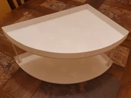 Spice Rack For Lazy Susan (Lifting Top Shelf)