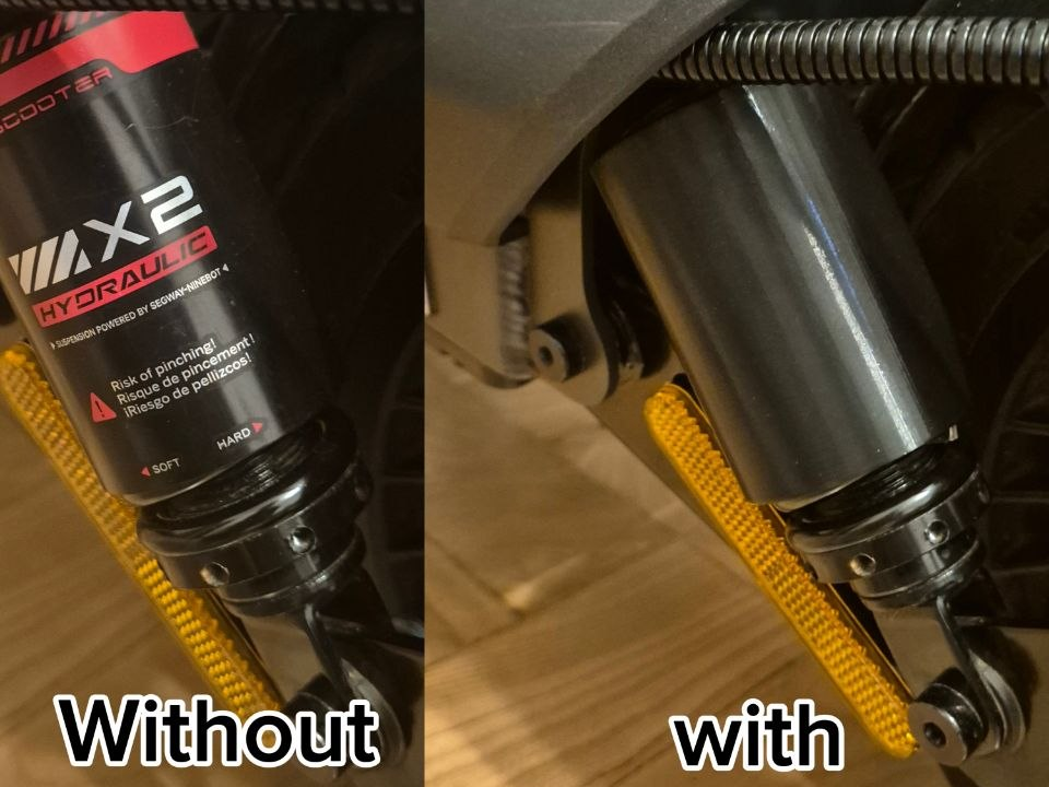 black out suspension covers for segway max g3