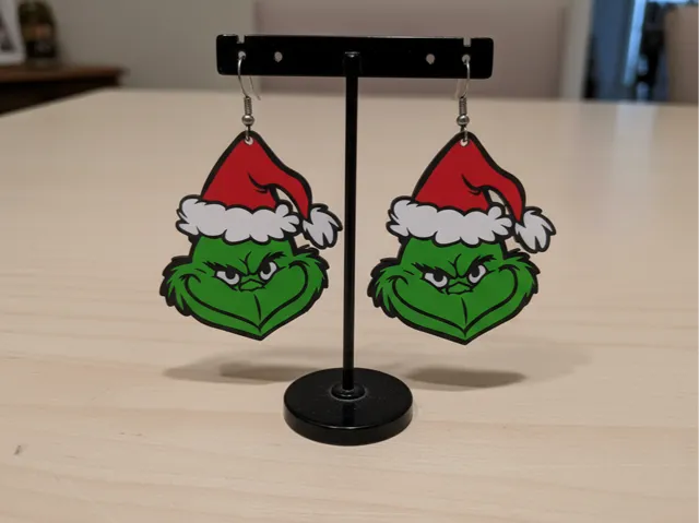 Pendientes Grinch