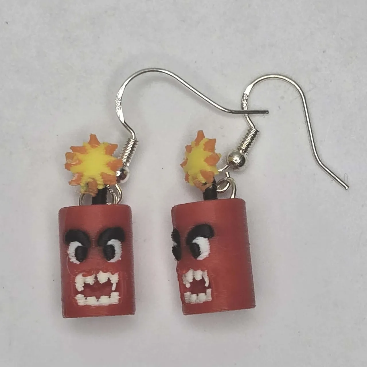 Firecracker Hanger Earrings view 3