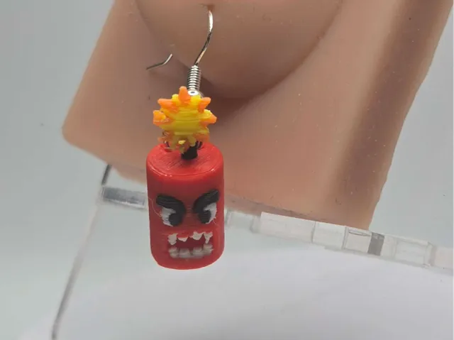 Firecracker Hanger Earrings
