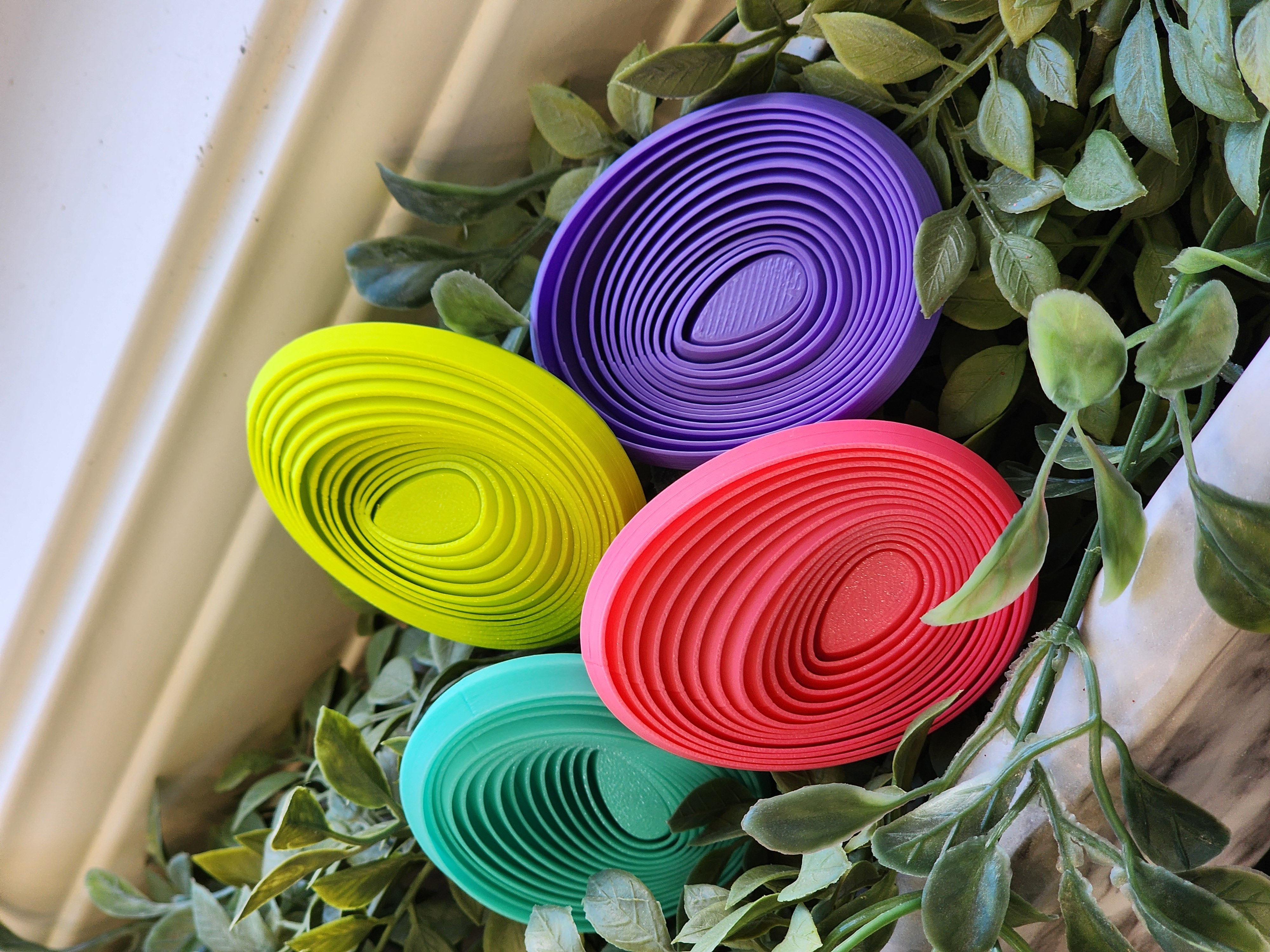 Miniatura 4 do modelo 3D Easter Egg Layered Fidget Toy