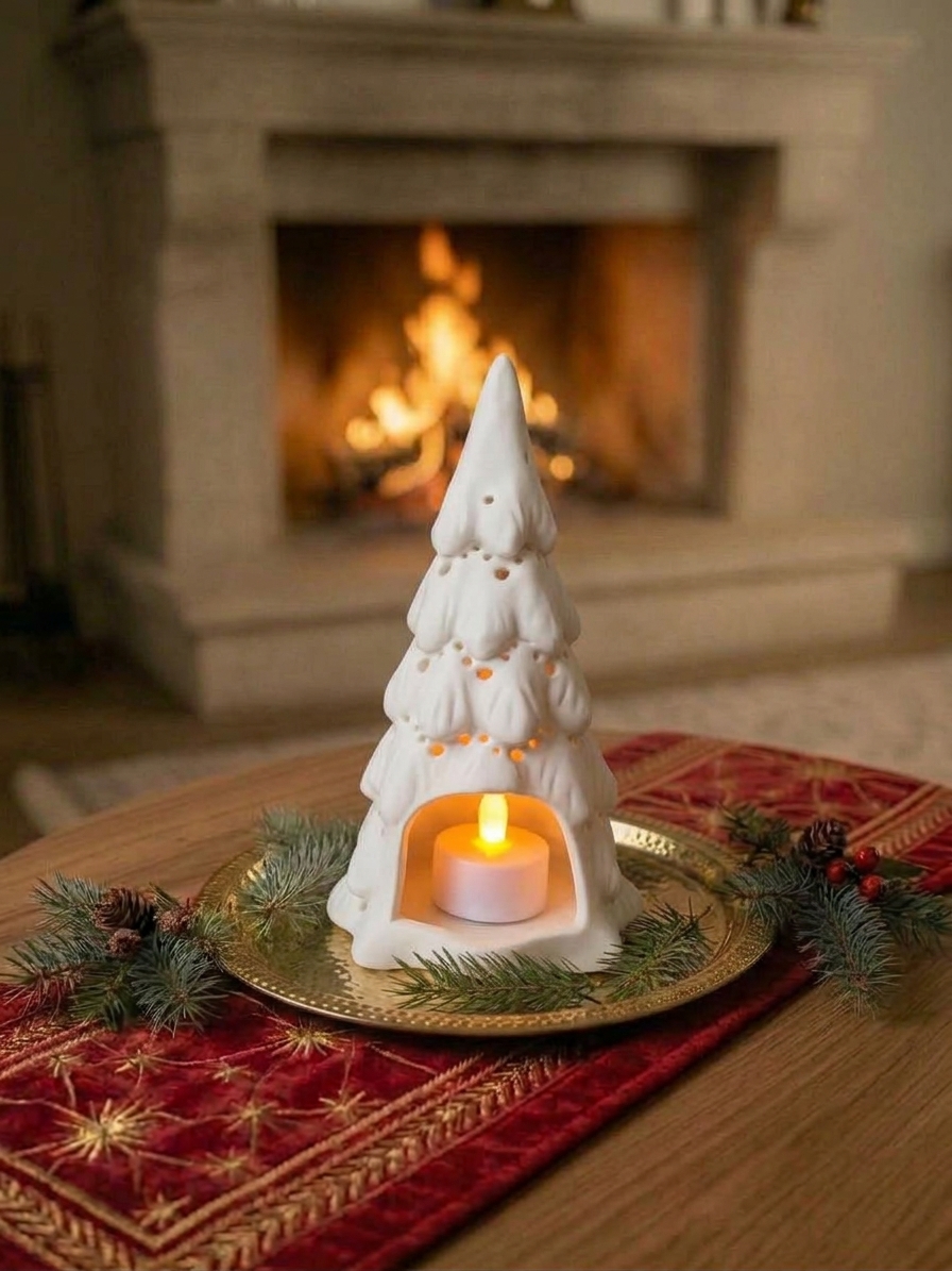 Ceramic Christmas Tree Lamp - Free 3D Print Model - MakerWorld