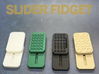 slider fidget (no magnets)