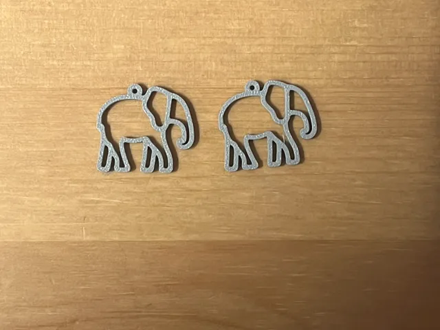 elephant earrings