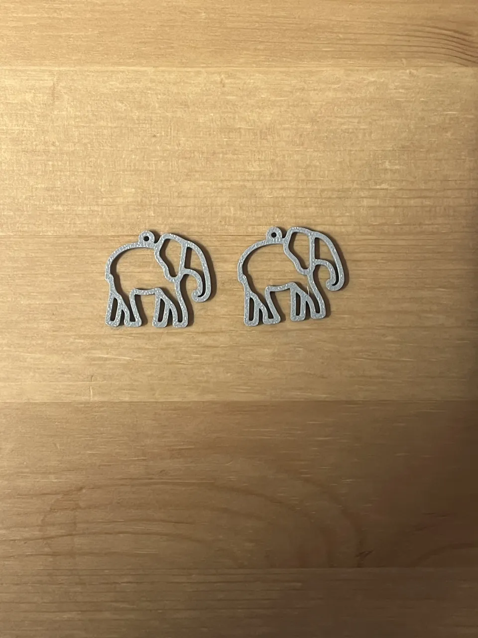 elephant earrings view 2