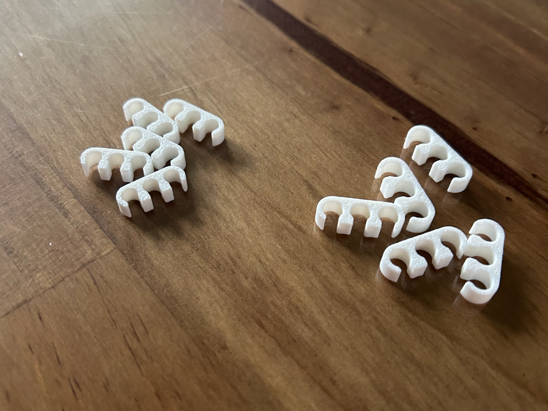 1/12 ESC wire tidy clip's