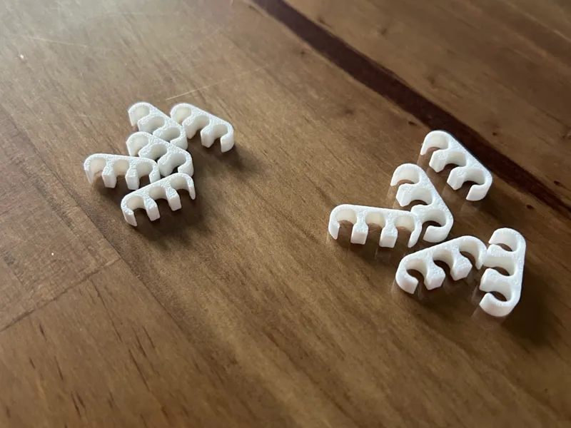 1/12 ESC wire tidy clip's