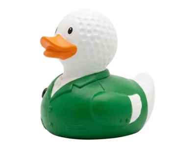 Golf Duck with Green Blazer "Masters of the Pond"