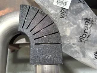 3" pipe 3" radius exhaust pipe jig