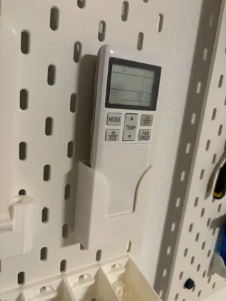 Airconditioner remote holder -  IKEA Skadis