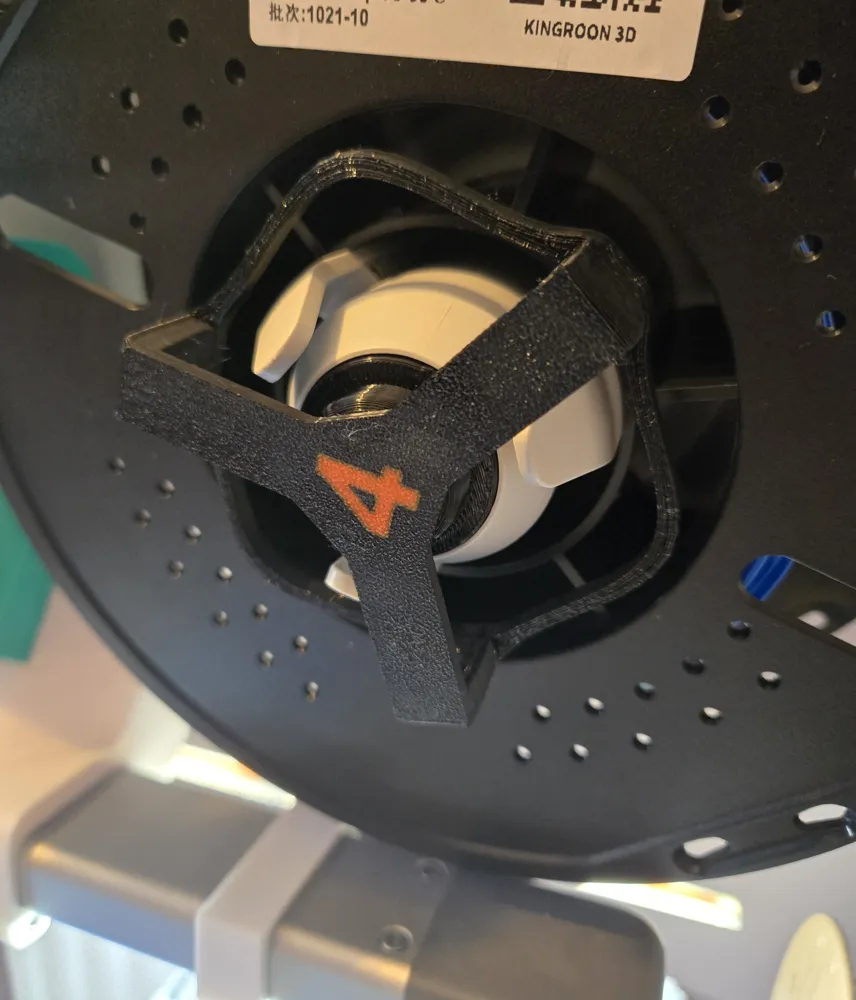 AMS Lite Spool Holder/Lock (anti Fall) - Free 3D Print Model - MakerWorld