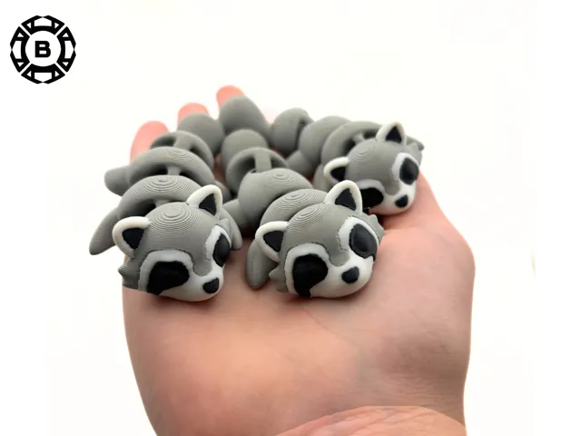 Mini Articulated Racoon