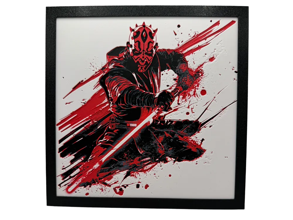 Darth Maul - Star Wars Hueforge