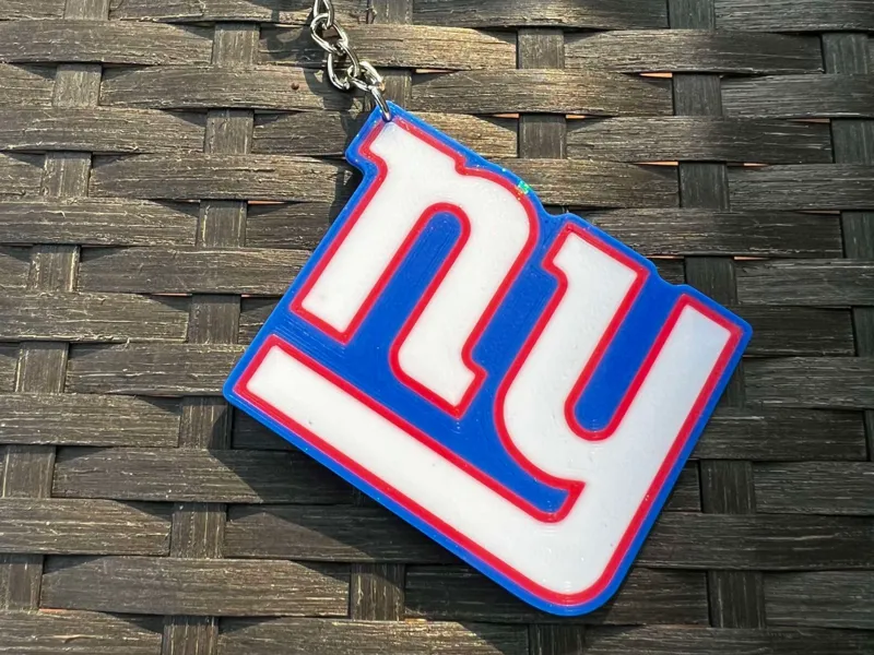 NY Giants Keychain