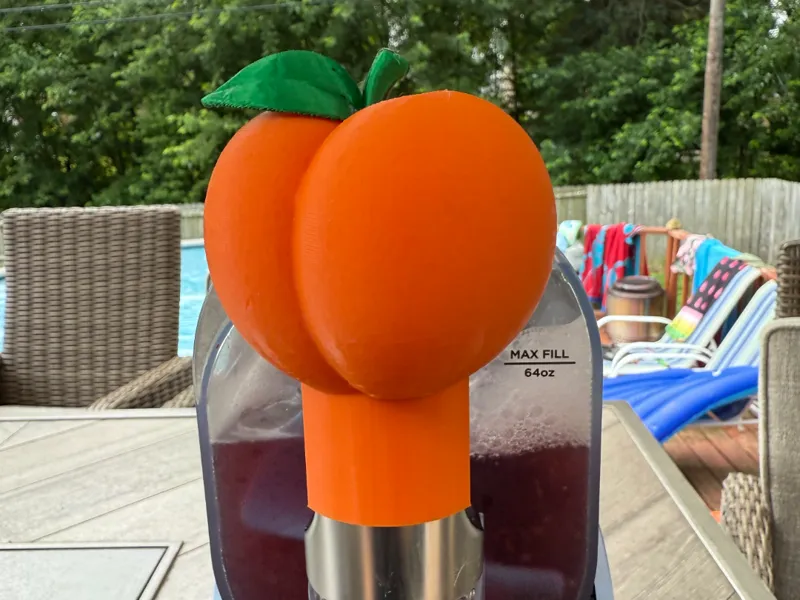 Ninja Slushi Peach Topper
