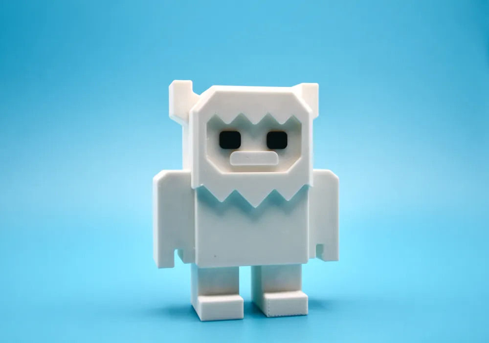 Frostbite Yeti - Blocky Winter Beast by PrintWorks MakerWorld: Download ...