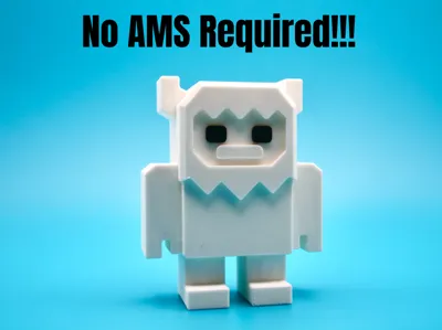 Frostbite Yeti - Blocky Winter Beast