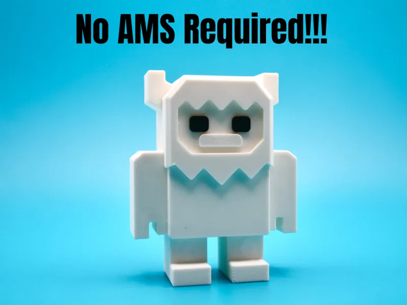 Frostbite Yeti - Blocky Winter Beast