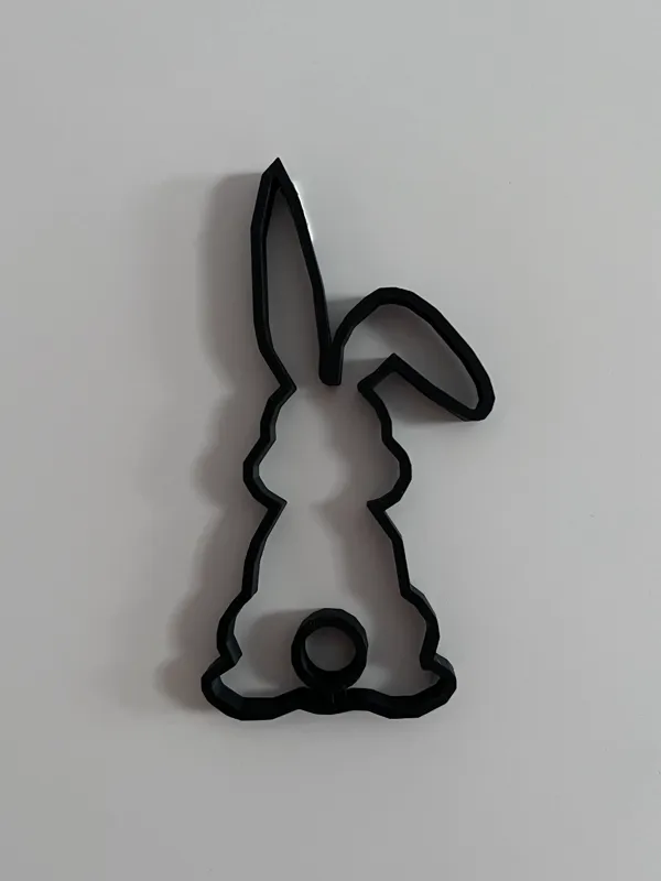 Décoration murale lapin de Pâques