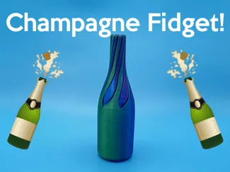 Champagne Fidget Spiral!