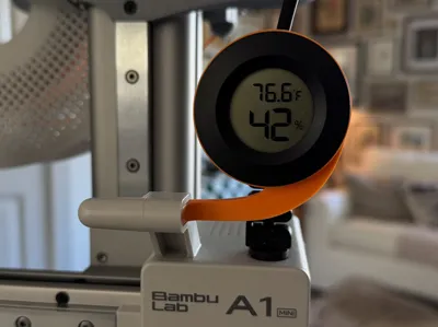 Hygrometer Mount - Circular "Thought Bubble" (<7g)