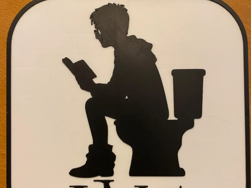 Harry Potter - WC Schild "Harry Pooper"