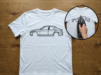 T-shirt Print - BMW e90