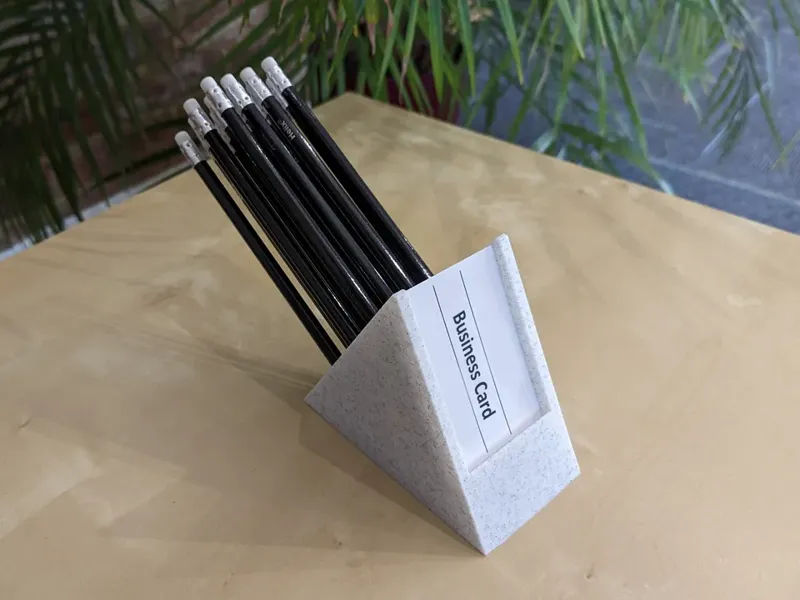Triangular Pencil Holder