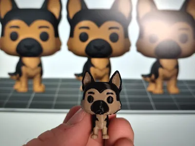 Chibi German Shepherd / Cute Dog (Multi-Color)