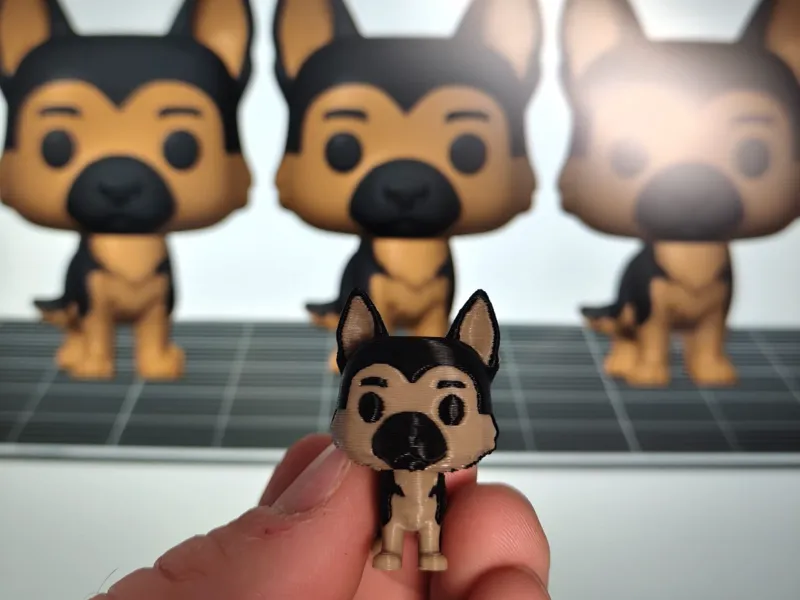 Chibi German Shepherd / Cute Dog (Multi-Color)