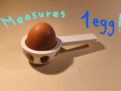 Egg measuring tool