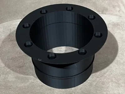 Dust Collector Magnetic Coupler to 4" Hose Adapter