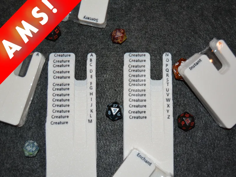 MTG-Portrait Card Type (A-Z) Dividers