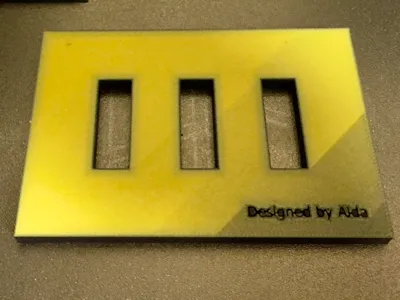 Aida plate