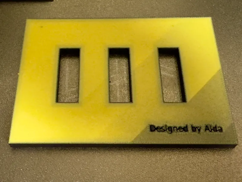 Aida plate