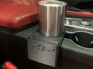 Cup Holder w Phone Pocket - Single - G70