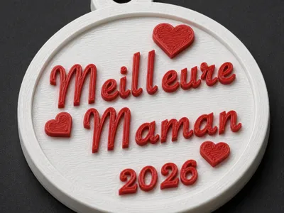 Best Mom 2026 Medal