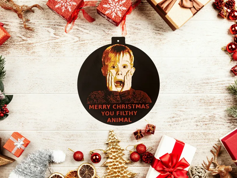 Merry Christmas You Filthy Animal