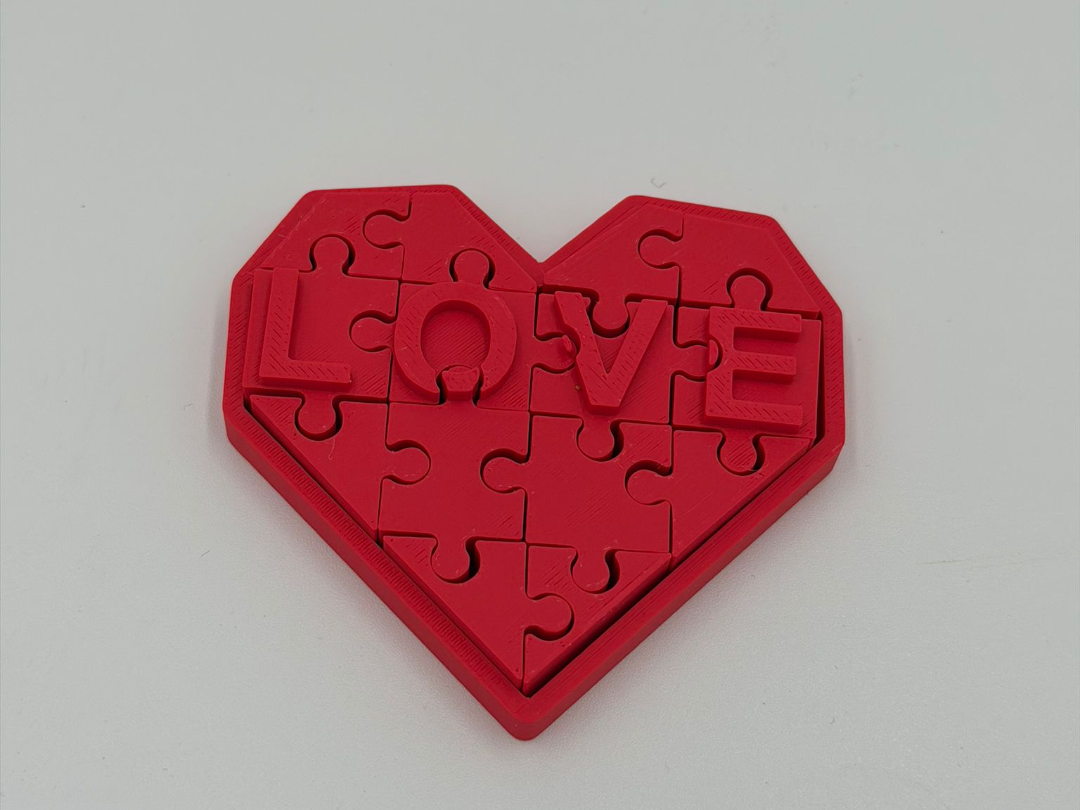 Valentine's day  - Heart love puzzle 