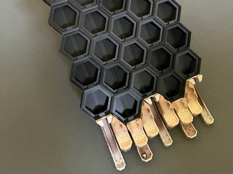 Modular Hextraction Board (fits A1 mini)