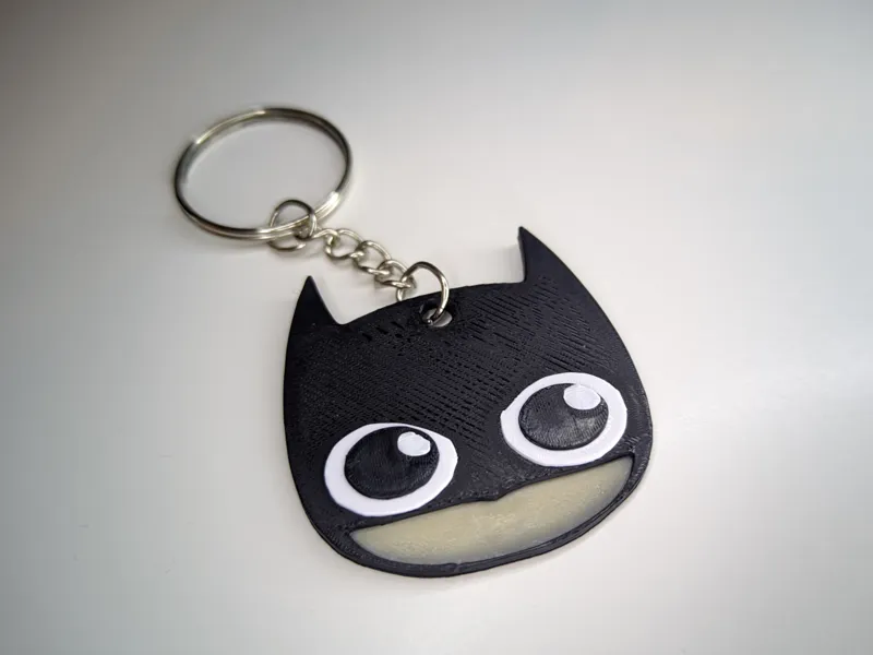 Cute Batman keychain