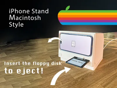 Support iPhone Magsafe Macintosh style