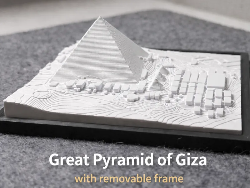 Great Pyramid of Giza – Desk Diorama