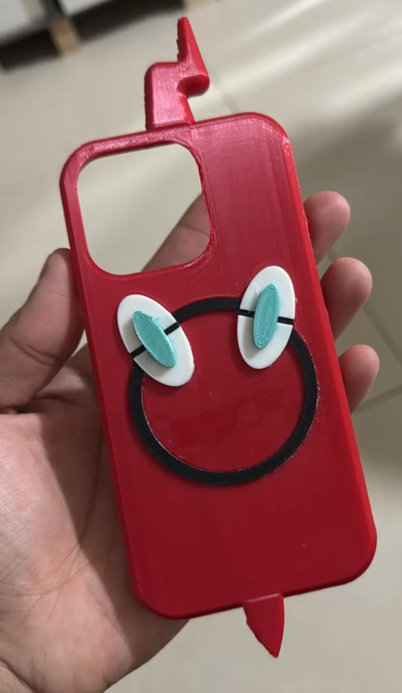 Rotom Phone for the iPhone 15 Pro - Free 3D Print Model - MakerWorld Rotom Phone for the iPhone 15 Pro - Free 3D Print Model - MakerWorld
