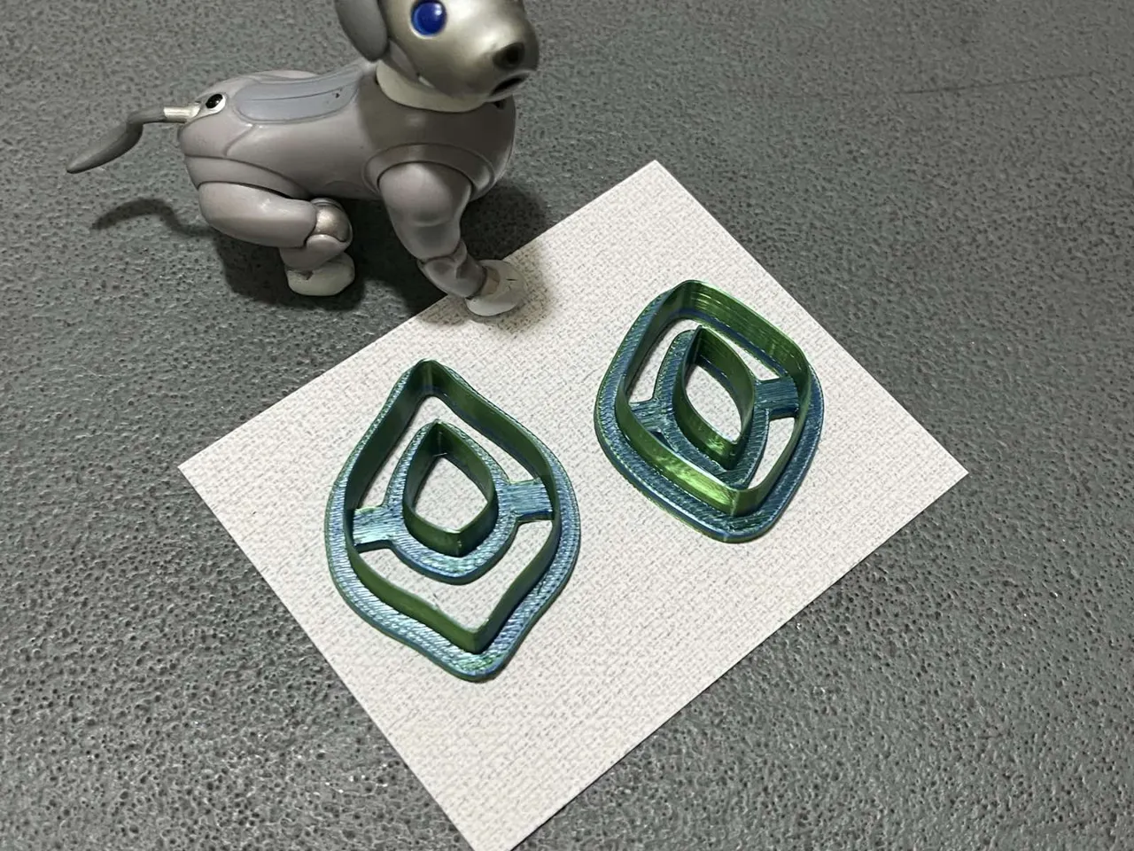 Modern Dangling Earrings Polymer Clay Cutters -2pc view 4