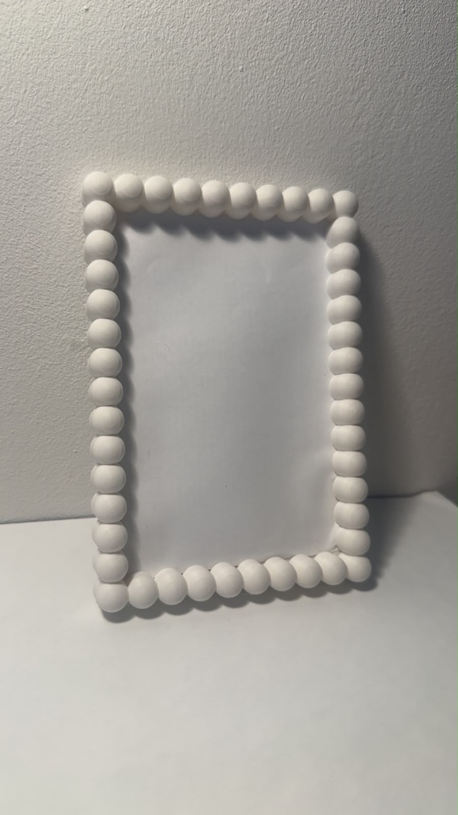 6x4 in Beaded Picture Frame - A1 Mini, No supports - 1