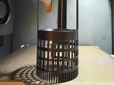 Watch parts cleaning basket
