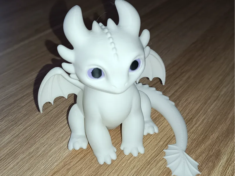 Light (white) fury How to Train Your Dragon