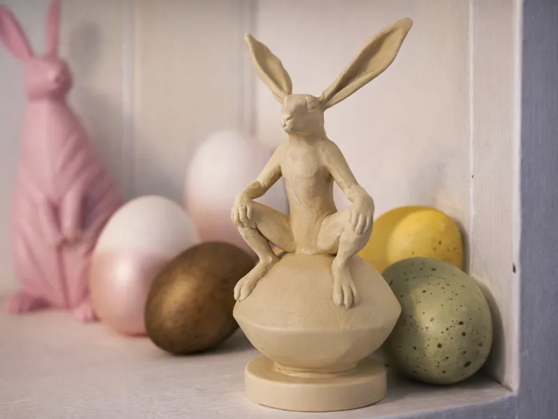 Bunny on Boulder
